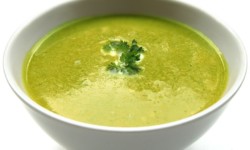 Light Zucchini Pea Soup