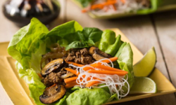 Pho Chicken Lettuce Wraps